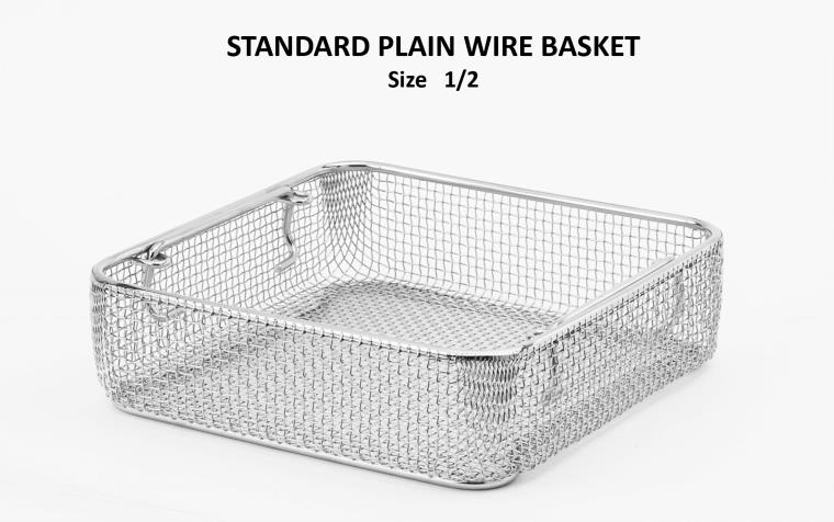 Standart Plain Wire Basket (Size 1/2)