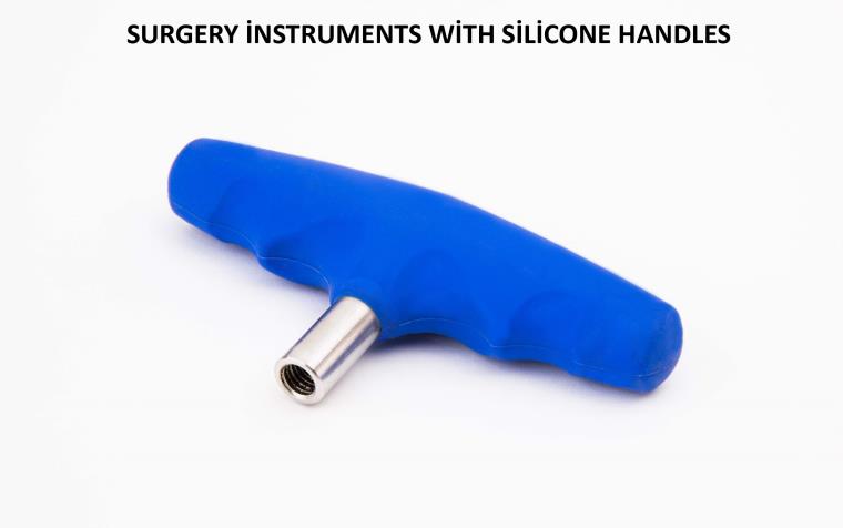 Surgery Instrument With Silicone Handles